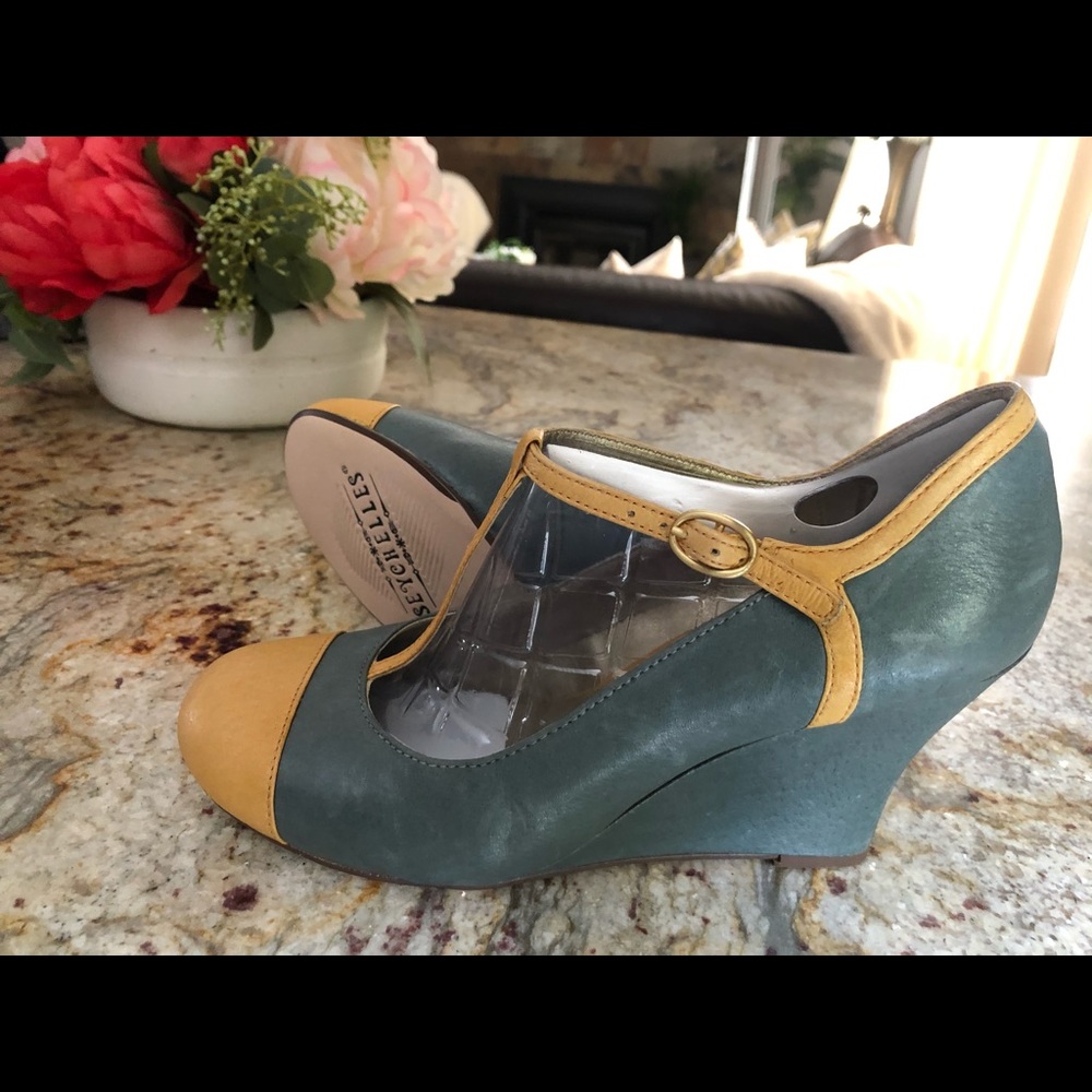 Seychelles Mary Jane Wedges